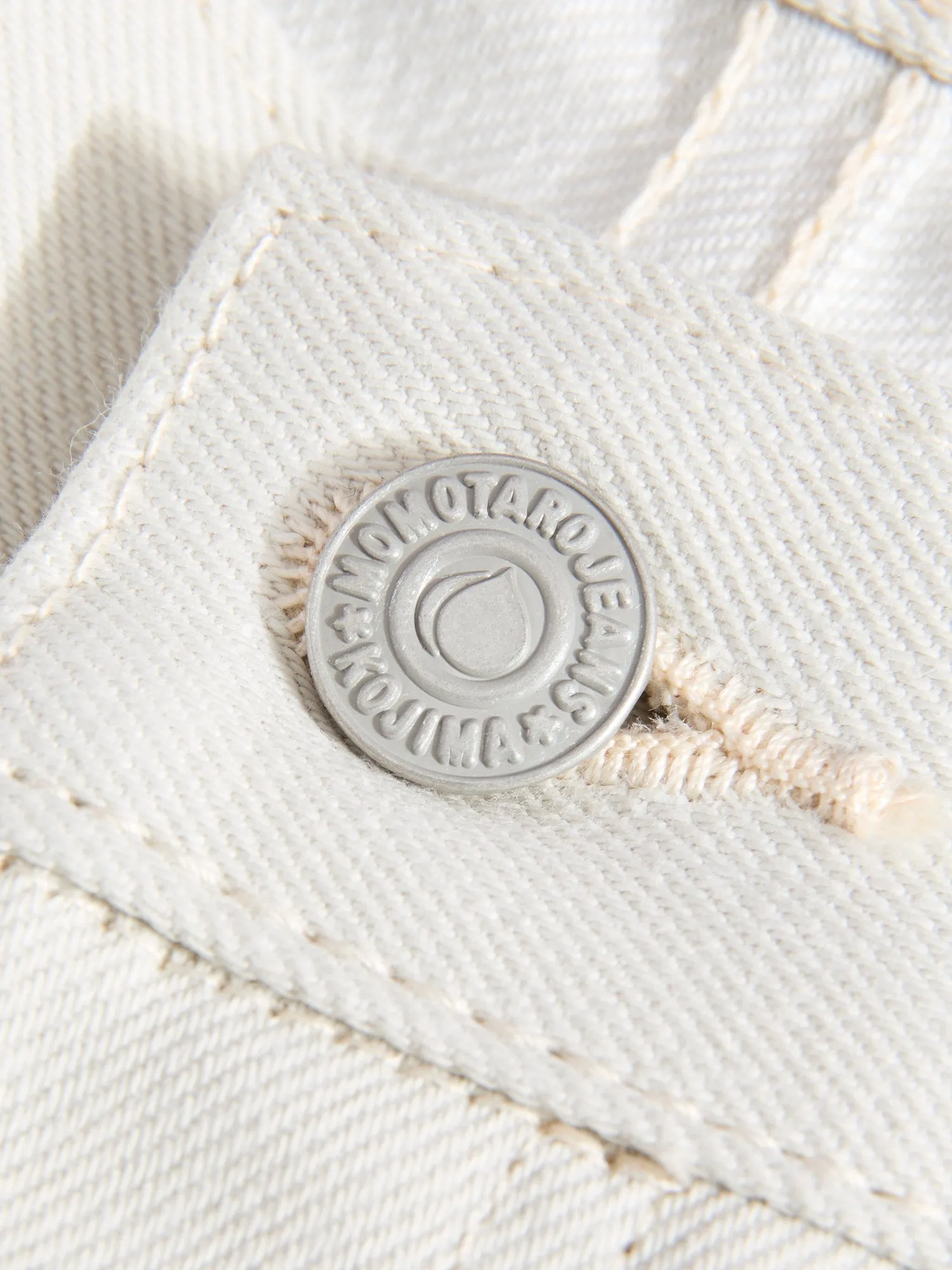 0605-IVO "Ivory" 13oz Selvedge Denim - Natural Tapered Fit