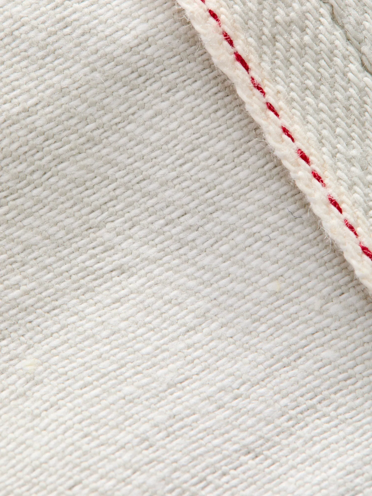 0605-IVO "Ivory" 13oz Selvedge Denim - Natural Tapered Fit