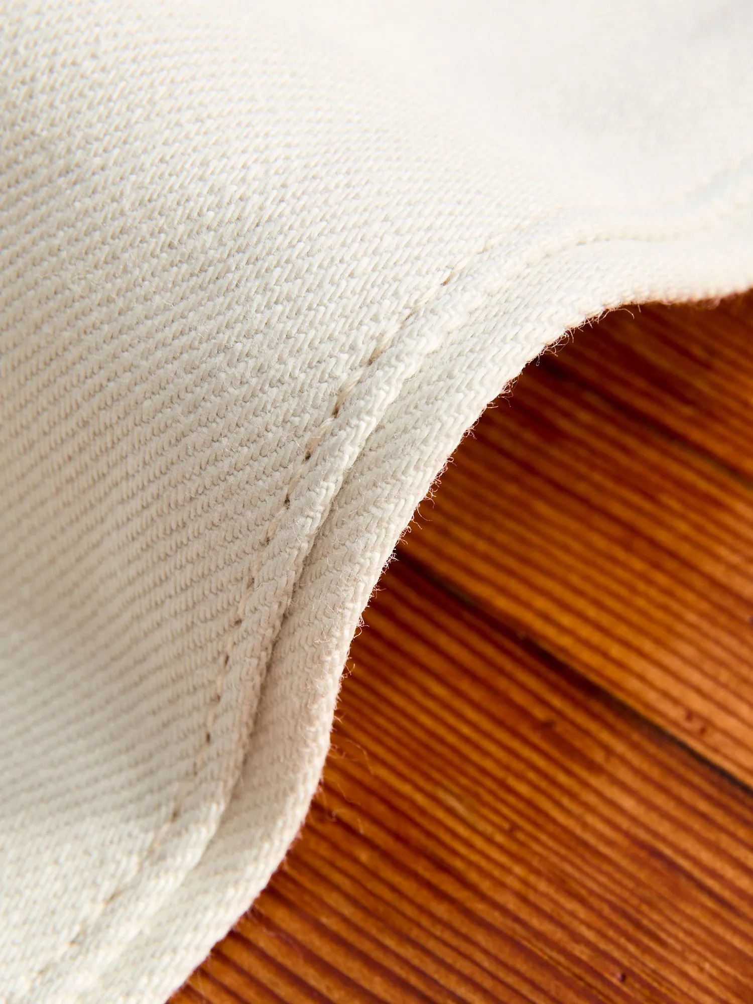 0605-IVO "Ivory" 13oz Selvedge Denim - Natural Tapered Fit