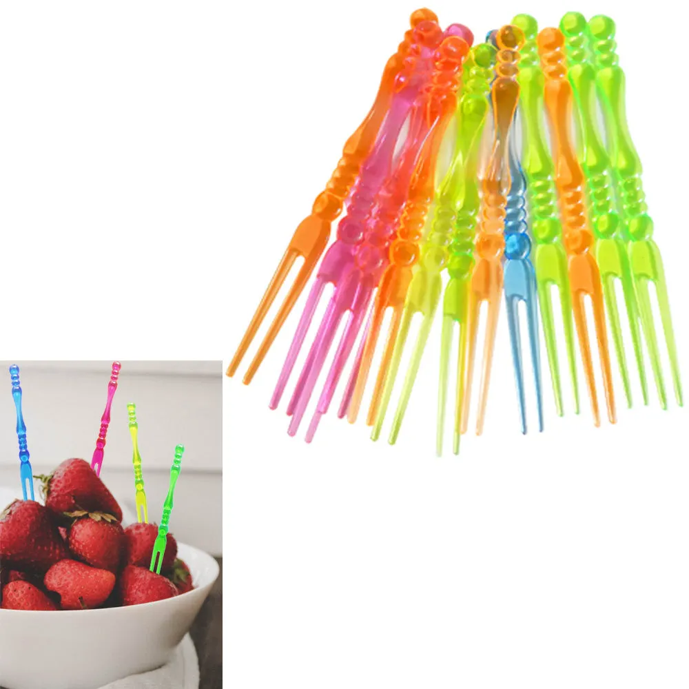 150 Food Fruit Picks Disposable Cocktail Forks Appetizer Catering Party Tasting