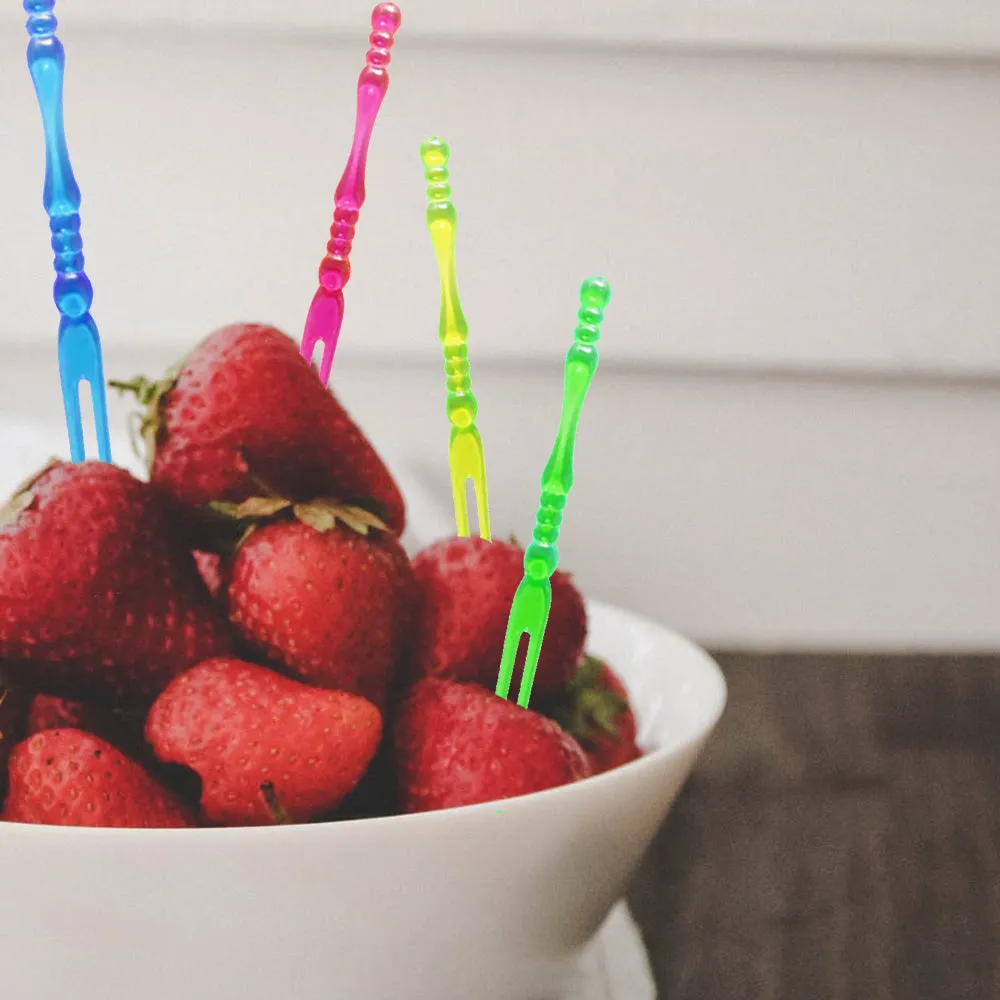 150 Food Fruit Picks Disposable Cocktail Forks Appetizer Catering Party Tasting