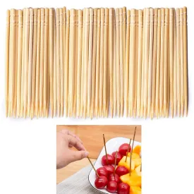 1800 Ct Wooden Toothpicks Fruit Cheese Picks Natural Bamboo Oral Care Catering