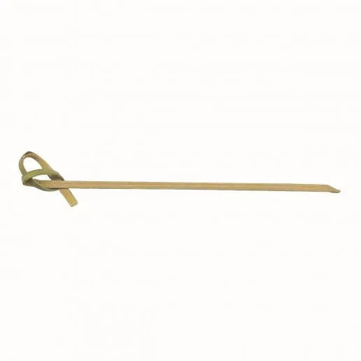 4" Bamboo Knotted Picks