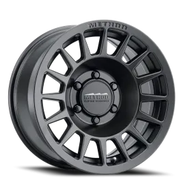 Aluminum Wheels 17x7.5 Bead Grip MR707 Bolt Pattern 6 On 130 Offset 50 Lip Size 0 Matte Black MB Method