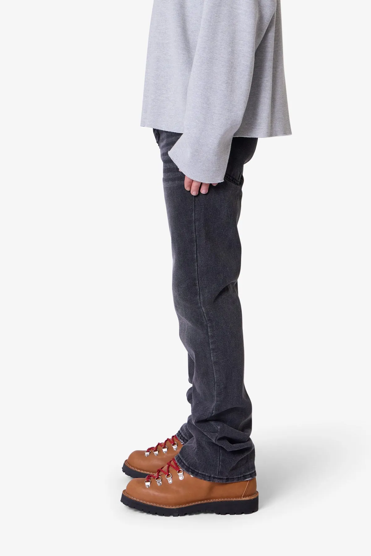 Bootcut Denim - Washed Black