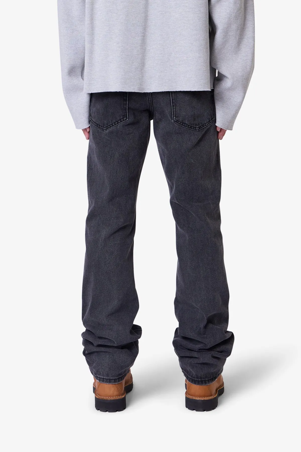 Bootcut Denim - Washed Black