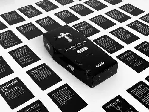 Con Eso No Se Jode Morboluxe Edition Black Humour Board Game for Adults