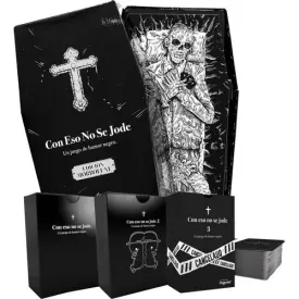 Con Eso No Se Jode Morboluxe Edition Black Humour Board Game for Adults