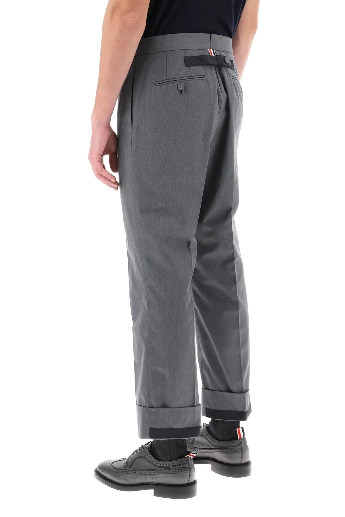cropped tailoring pants