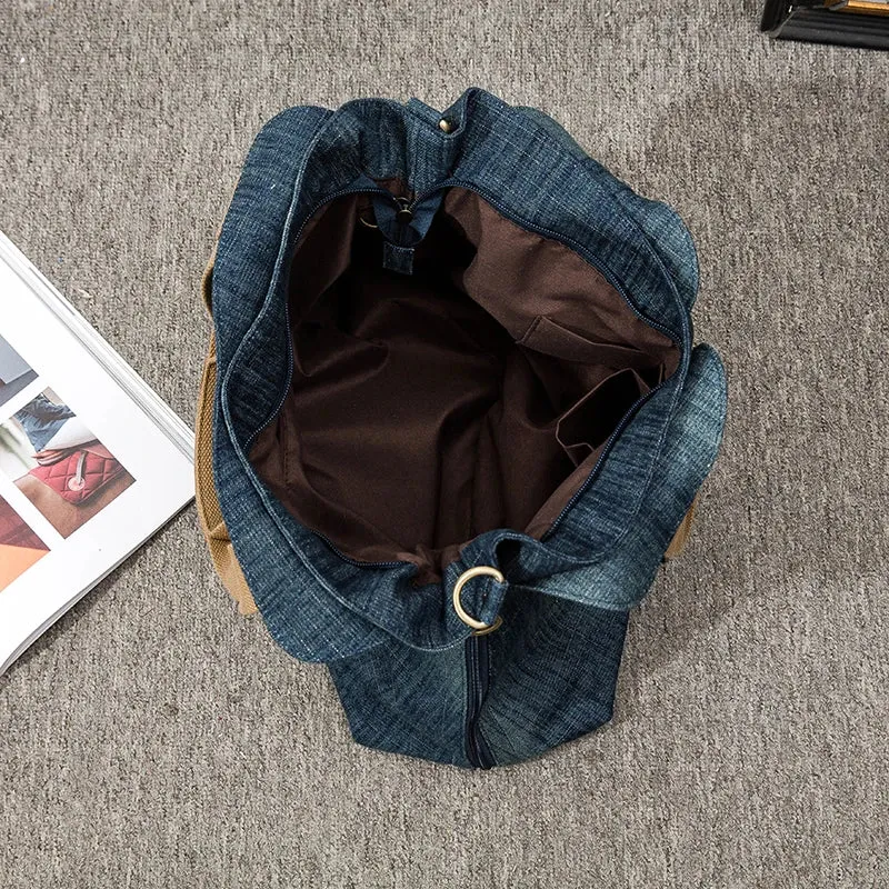 Denim shoulder Handbag