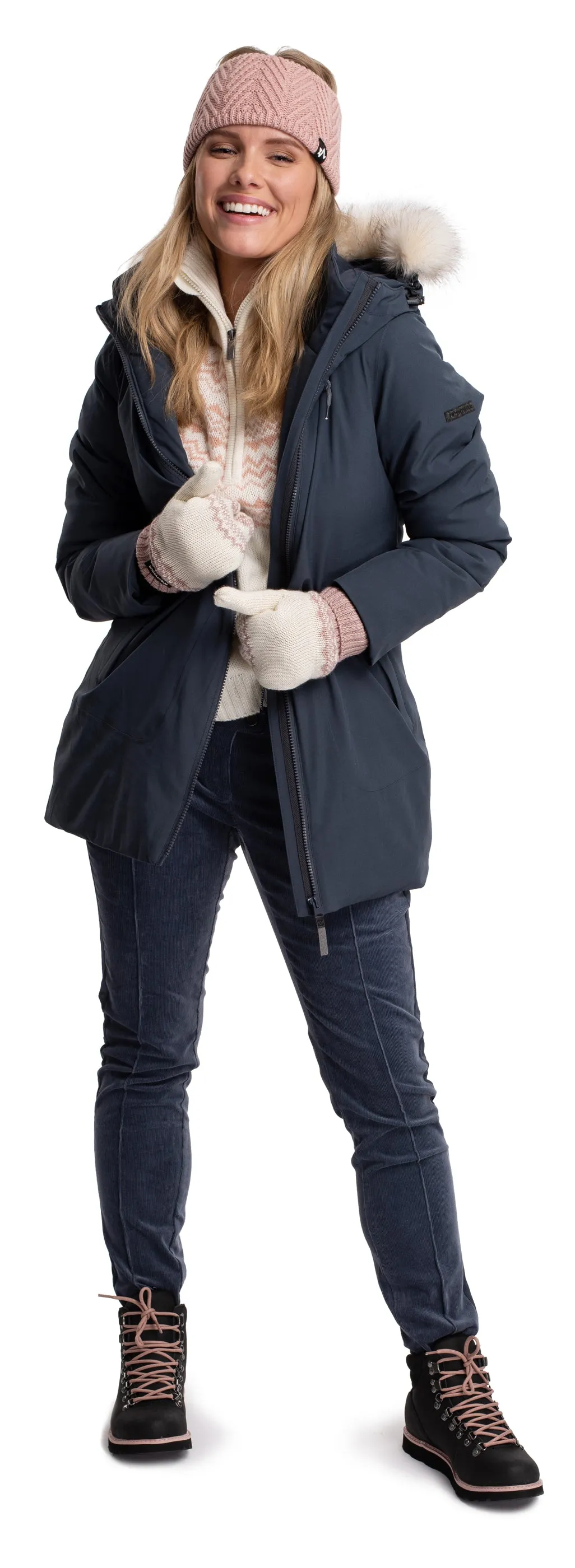 Finse Parkas - Blekkblå