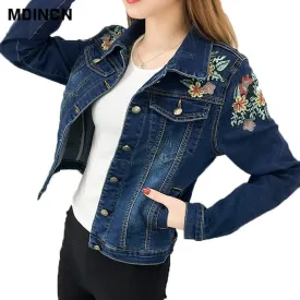 Floral Spring Jacket 2019 Fashion Women Jacket High