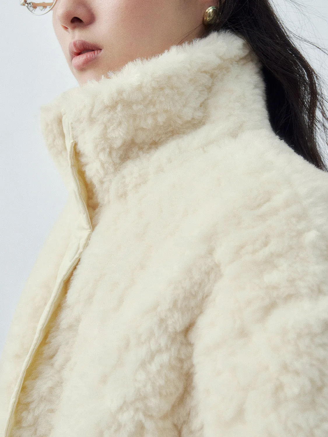 Fur Padded Down Loose Coats