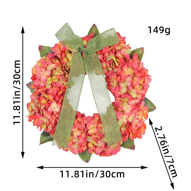 JOYINBOX Year-Round Holiday Wreaths for Indoor and Outdoor Holiday Home Decor