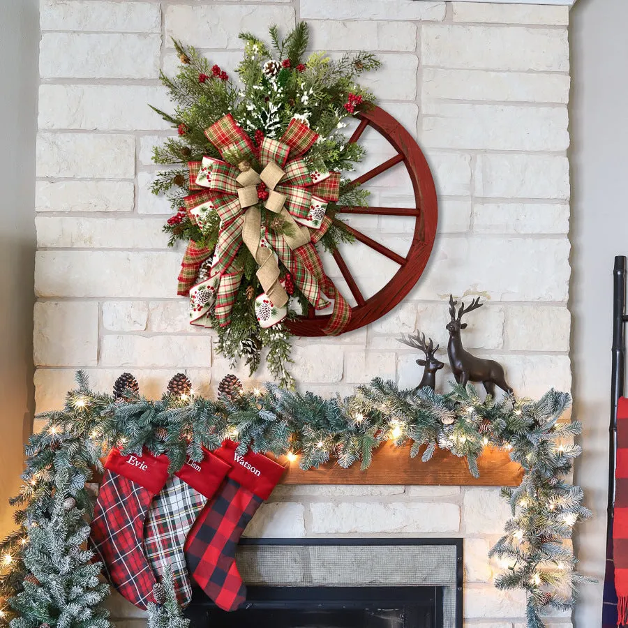 JOYINBOX Year-Round Holiday Wreaths for Indoor and Outdoor Holiday Home Decor