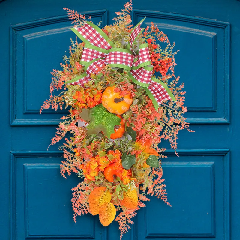 JOYINBOX Year-Round Holiday Wreaths for Indoor and Outdoor Holiday Home Decor