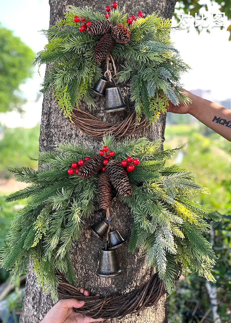 JOYINBOX Year-Round Holiday Wreaths for Indoor and Outdoor Holiday Home Decor