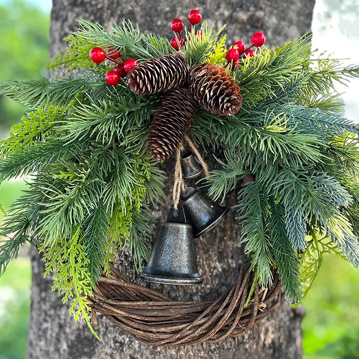 JOYINBOX Year-Round Holiday Wreaths for Indoor and Outdoor Holiday Home Decor