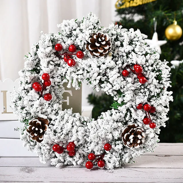 JOYINBOX Year-Round Holiday Wreaths for Indoor and Outdoor Holiday Home Decor