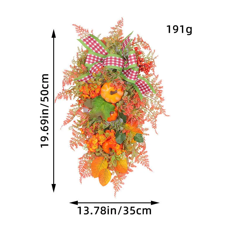 JOYINBOX Year-Round Holiday Wreaths for Indoor and Outdoor Holiday Home Decor