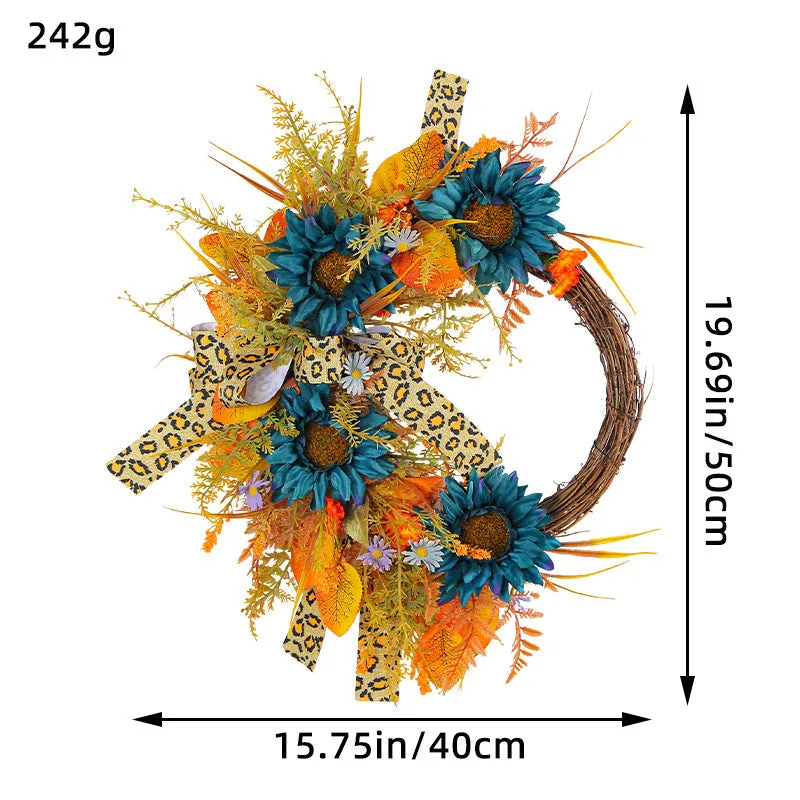 JOYINBOX Year-Round Holiday Wreaths for Indoor and Outdoor Holiday Home Decor