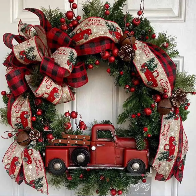 JOYINBOX Year-Round Holiday Wreaths for Indoor and Outdoor Holiday Home Decor