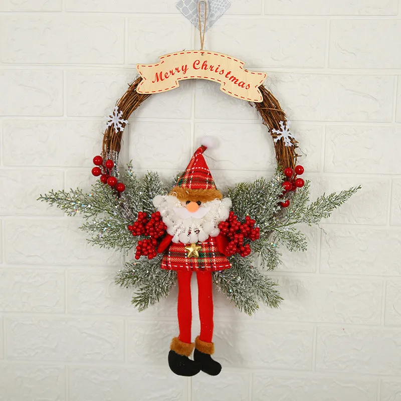 JOYINBOX Year-Round Holiday Wreaths for Indoor and Outdoor Holiday Home Decor
