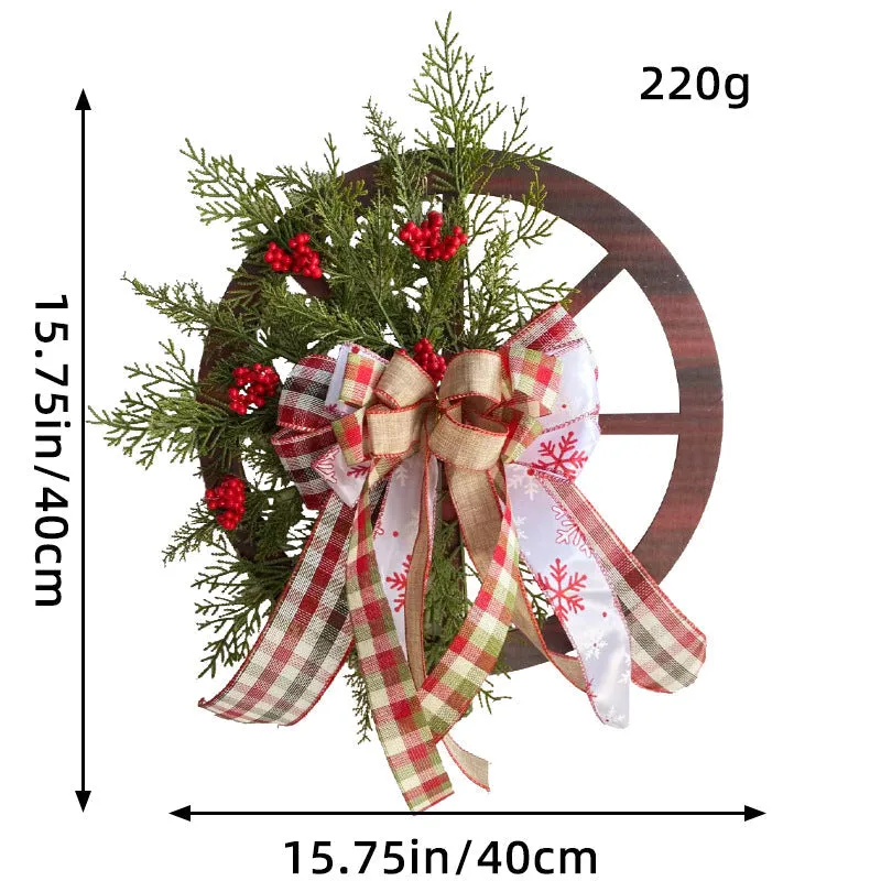 JOYINBOX Year-Round Holiday Wreaths for Indoor and Outdoor Holiday Home Decor