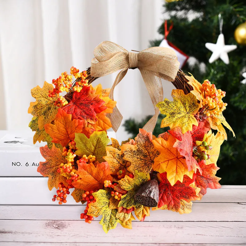 JOYINBOX Year-Round Holiday Wreaths for Indoor and Outdoor Holiday Home Decor
