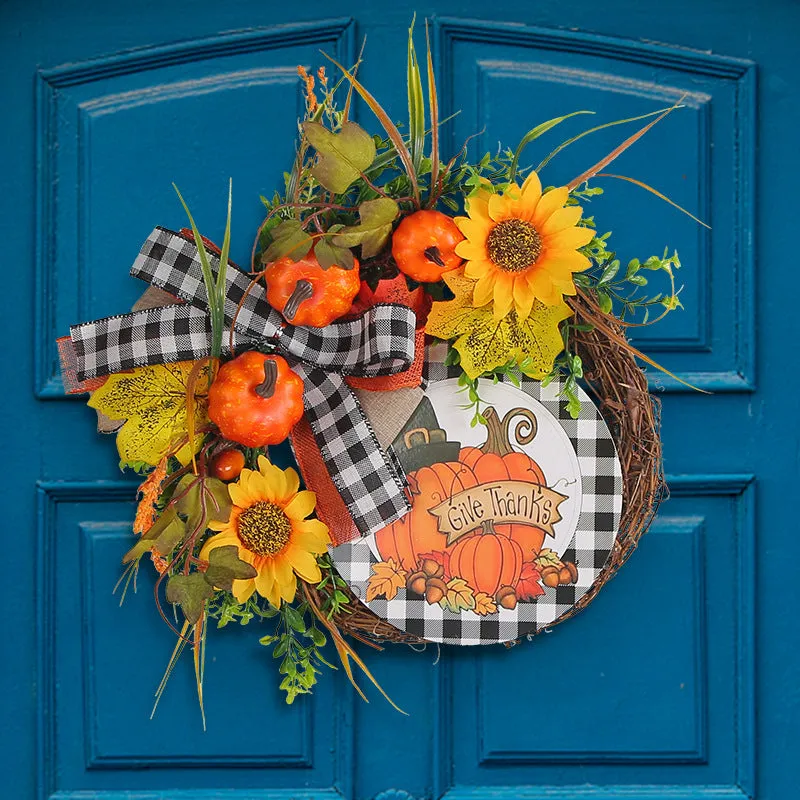 JOYINBOX Year-Round Holiday Wreaths for Indoor and Outdoor Holiday Home Decor