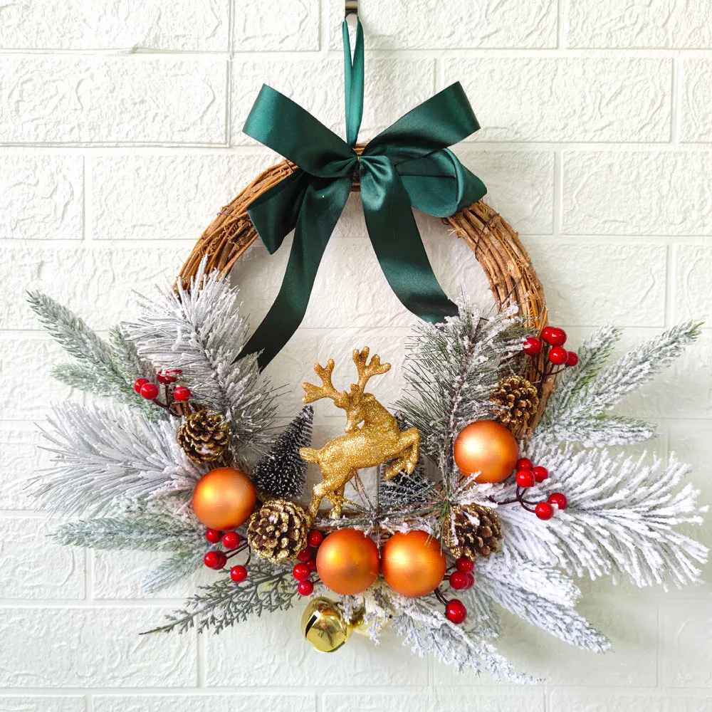 JOYINBOX Year-Round Holiday Wreaths for Indoor and Outdoor Holiday Home Decor