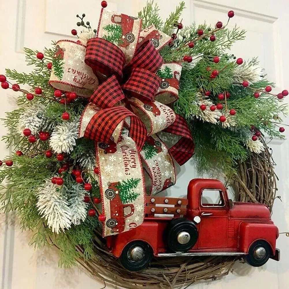 JOYINBOX Year-Round Holiday Wreaths for Indoor and Outdoor Holiday Home Decor