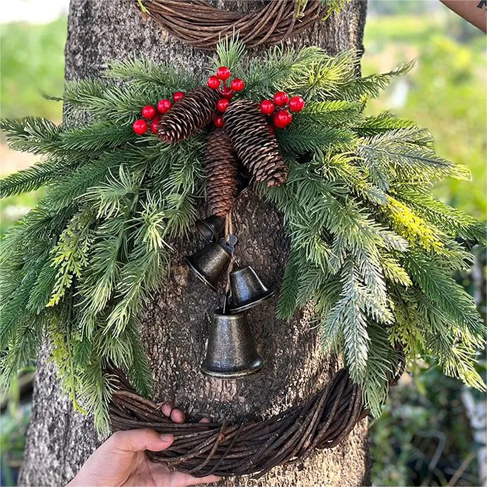 JOYINBOX Year-Round Holiday Wreaths for Indoor and Outdoor Holiday Home Decor