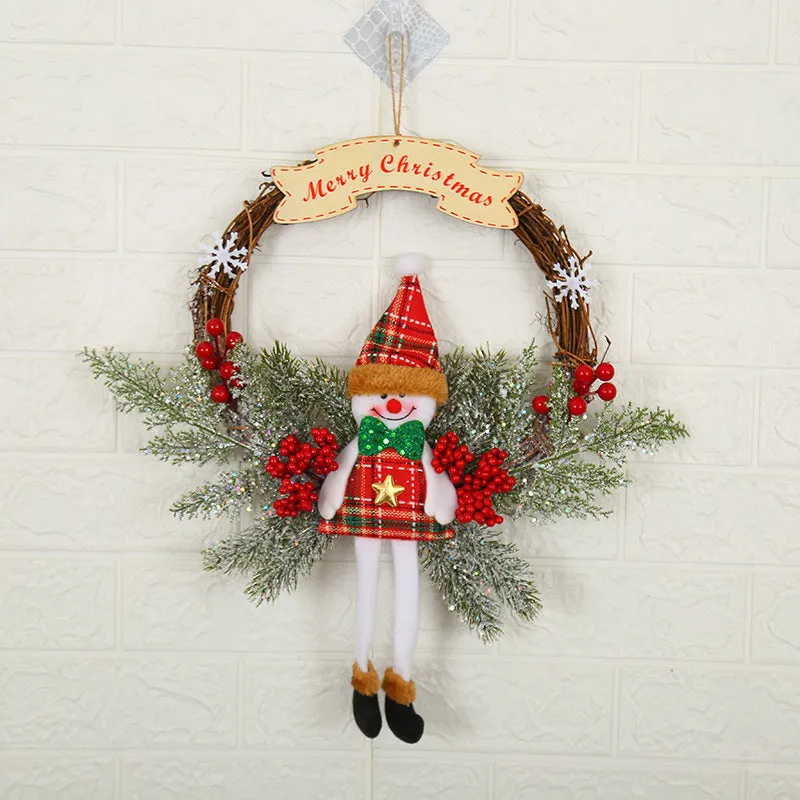 JOYINBOX Year-Round Holiday Wreaths for Indoor and Outdoor Holiday Home Decor