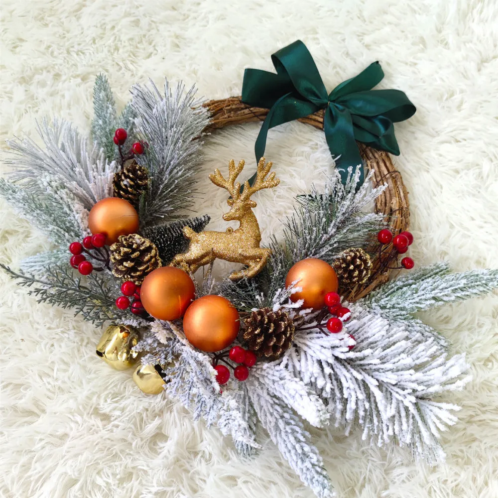 JOYINBOX Year-Round Holiday Wreaths for Indoor and Outdoor Holiday Home Decor