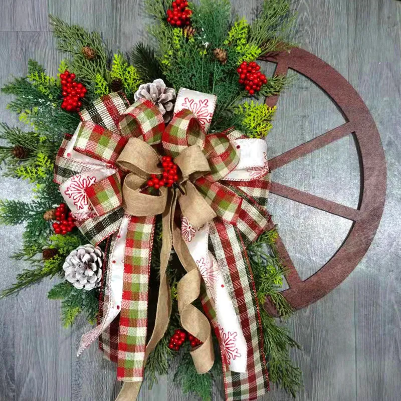 JOYINBOX Year-Round Holiday Wreaths for Indoor and Outdoor Holiday Home Decor