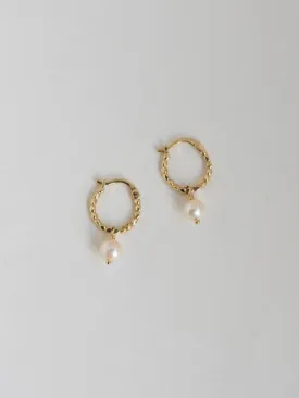 La Pearla Hoops | 9k Gold
