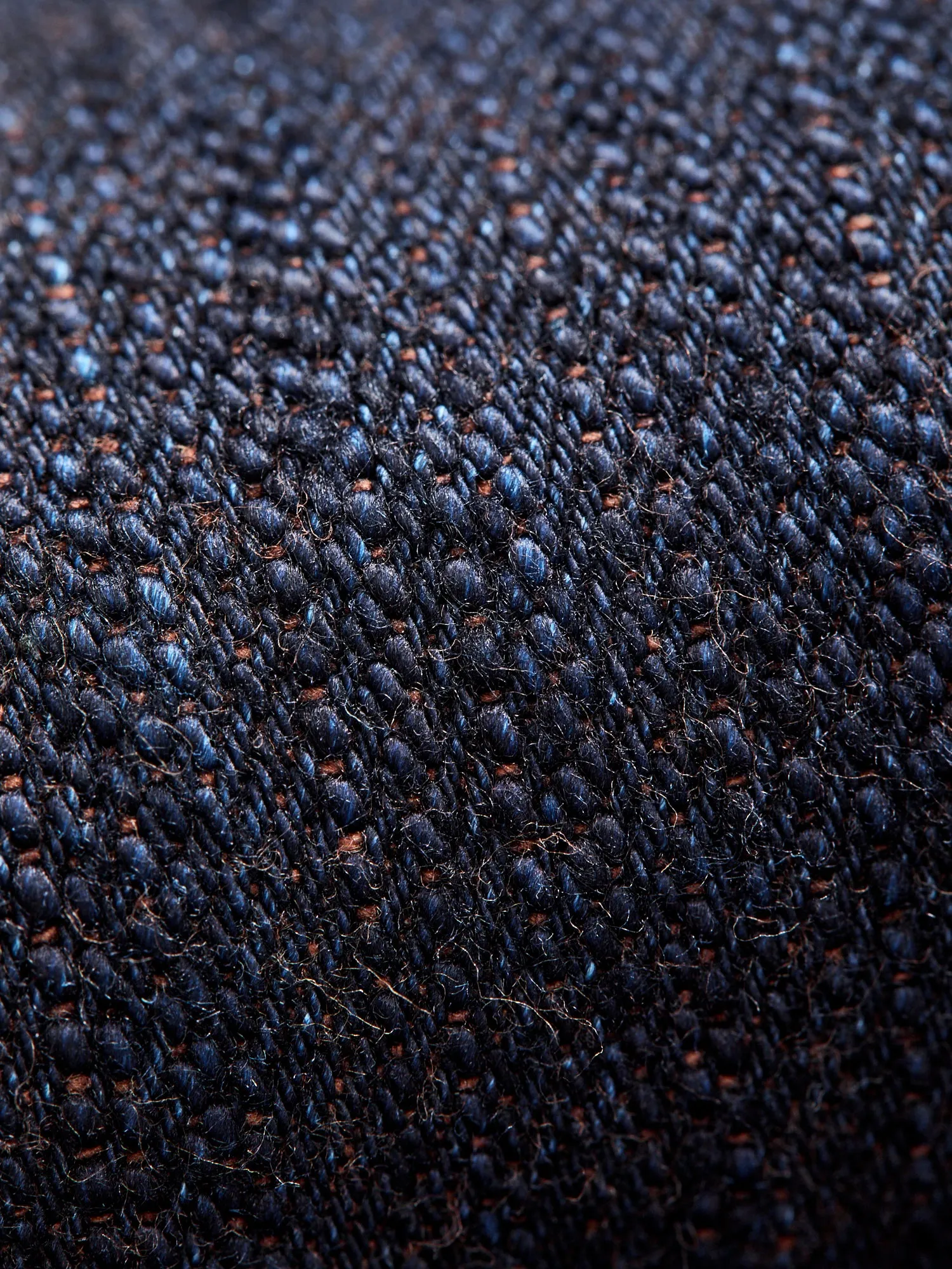 PER-EX-003-ID "Persimmon Extra Slub" 15oz Rinsed Selvedge Denim - Regular Straight Fit