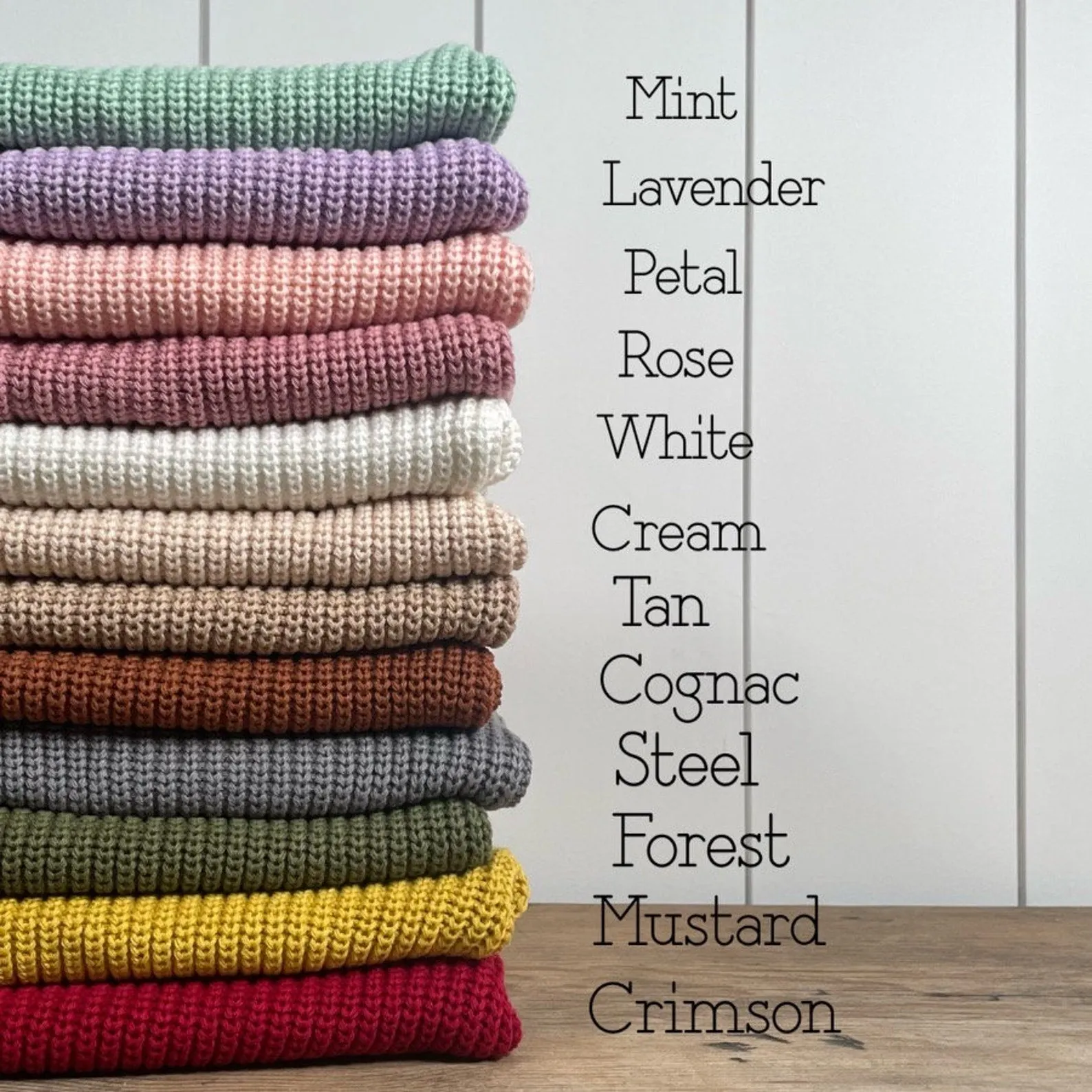 Personalized Hand Embroidered Baby and Toddler Sweaters