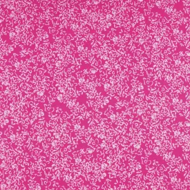 Printed Voile - SILVIA - 007 - Pink