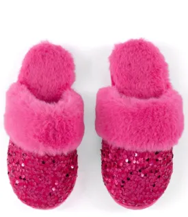 Shiraleah Fiesta Slippers, Magenta