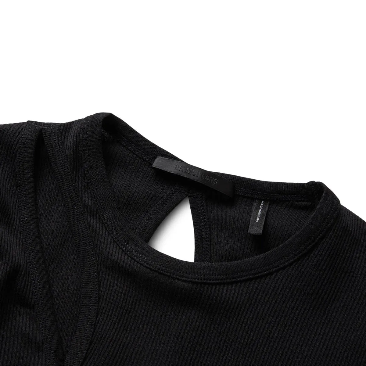 SLASH LONG-SLEEVE TOP