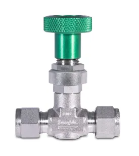 Stainless Steel High Flow Metering Valve - 3/8 in. Swagelok Tube Fitting