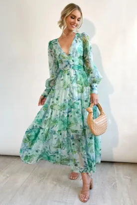 Tiffanie Midi V-Neck Dress