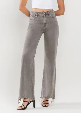 Vervet - 90's Vintage Super High Rise Flare Jeans  - Smokey Olive