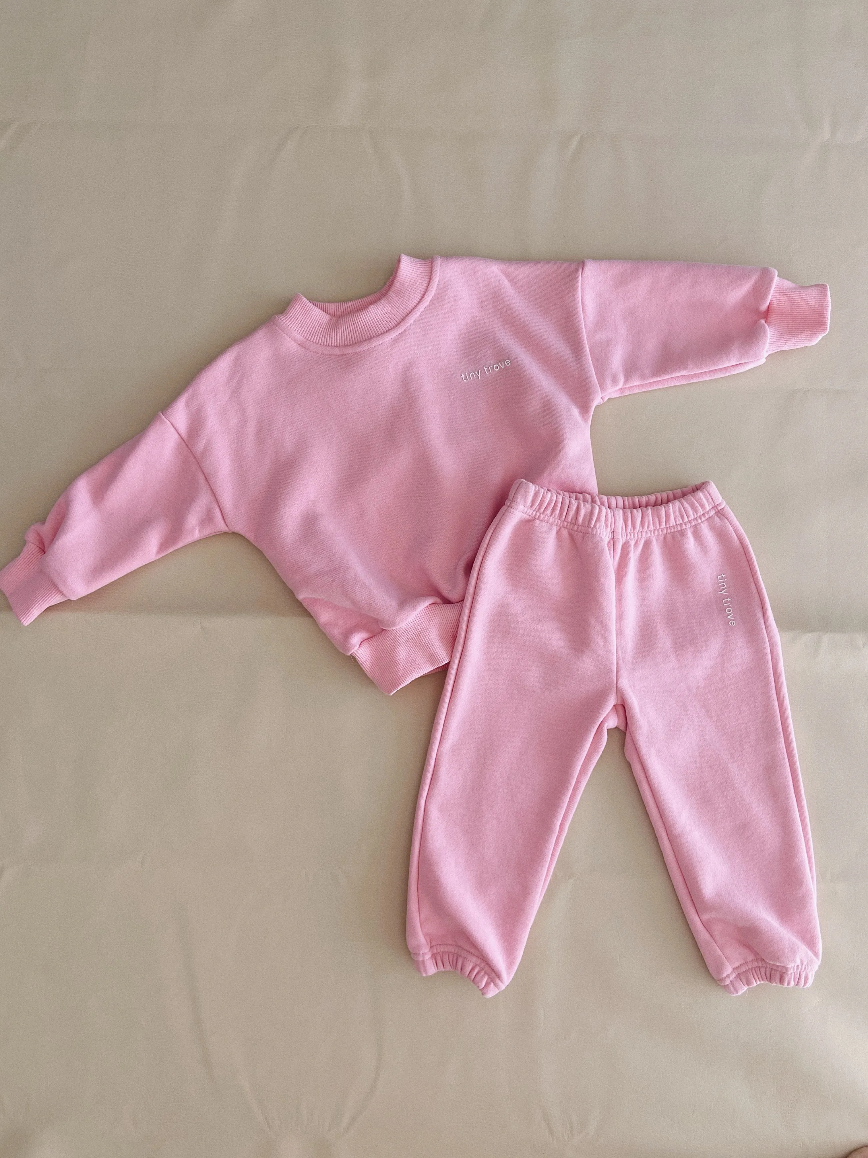 Woodie Logo Tracksuit - Flamingo