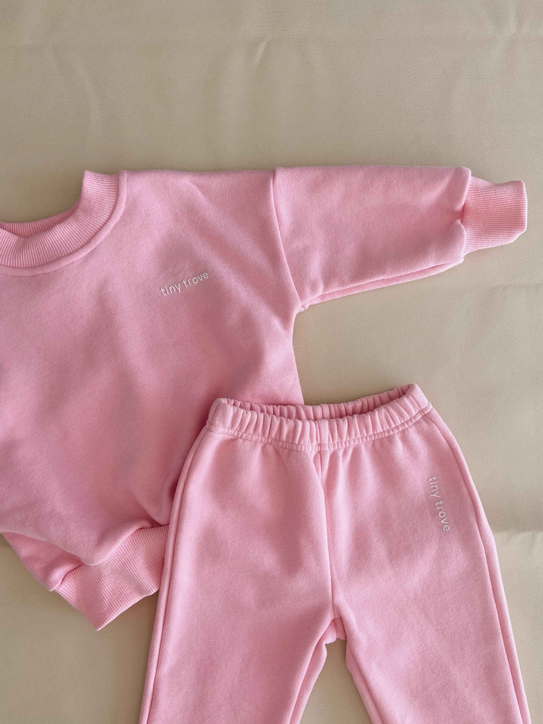 Woodie Logo Tracksuit - Flamingo