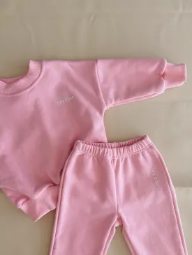 Woodie Logo Tracksuit - Flamingo